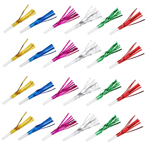 WOONEKY 60 Stück Teiliges Party-bläser Glitzerfransen Bunte für Geburtstagsfeiern und Festliche Anlässe Laute Spaßmacher für Kindergeburtstage und Silvesterveranstaltungen WOONEKY 60 Stück Teiliges Party-bläser Glitzerfransen Bunte für Geburtstagsfeiern und Festliche Anlässe Laute Spaßmacher für Kindergeburtstage und Silvesterveranstaltungen von WOONEKY