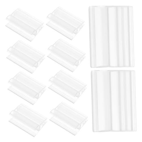WOONEKY 60 Stück Transparente Grid Wall Sign Clips aus Robustem PVC Vielseitige Preisschilderhalter für Drahtgitter Einsetzbar in Einzelhandel Supermarkt und Ausstellung Flexibel und WOONEKY 60 Stück Transparente Grid Wall Sign Clips aus Robustem PVC Vielseitige Preisschilderhalter für Drahtgitter Einsetzbar in Einzelhandel Supermarkt und Ausstellung Flexibel und von WOONEKY