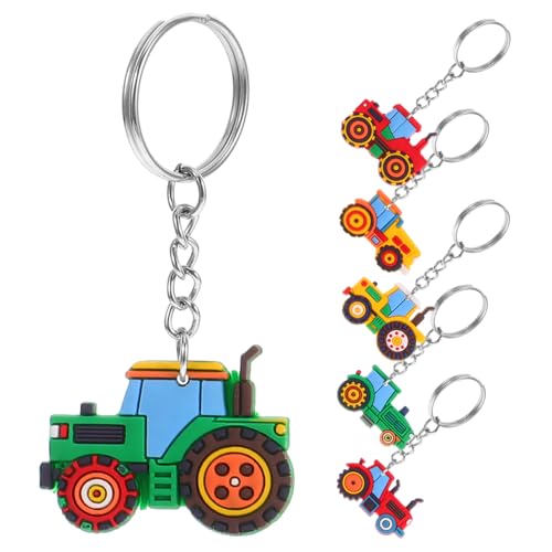 WOONEKY 6Stücke Farm Fahrzeug Schlüsselanhänger Süße und Lkw Designs für Goody Bag Füllstoffe oder Schulbelohnungen für Ernte und Partys WOONEKY 6Stücke Farm Fahrzeug Schlüsselanhänger Süße und Lkw Designs für Goody Bag Füllstoffe oder Schulbelohnungen für Ernte und Partys von WOONEKY