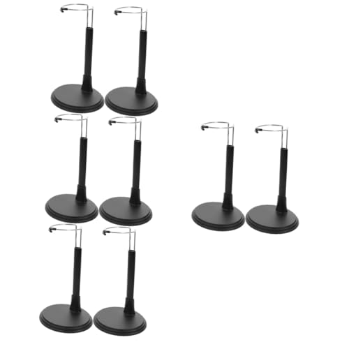 WOONEKY 8 Stk Stützrahmen Für Puppen Höhenverstellbarer Actionfigurenständer Steht Kabelhalter Tiere Puppenständer Unterstützung Für Actionfiguren Groß Mikrospielzeug Drei Aktion Pvc Black WOONEKY 8 Stk Stützrahmen Für Puppen Höhenverstellbarer Actionfigurenständer Steht Kabelhalter Tiere Puppenständer Unterstützung Für Actionfiguren Groß Mikrospielzeug Drei Aktion Pvc Black von WOONEKY