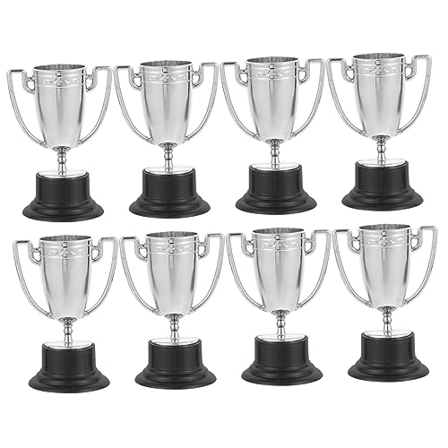 WOONEKY 8 Stück Teiliges Mini Award Trophäen aus Kunststoff Goldfarbene Kinderpokale für Schulbelohnungen Leichte Langlebige Party Trophäen mit Glatter Oberfläche für WOONEKY 8 Stück Teiliges Mini Award Trophäen aus Kunststoff Goldfarbene Kinderpokale für Schulbelohnungen Leichte Langlebige Party Trophäen mit Glatter Oberfläche für von WOONEKY