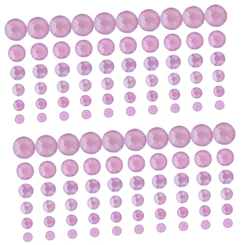 WOONEKY 820 Stück Teiliges Nagelstrass Flache Rückseite Farbige Nail Jewels für Kreative Nail Art DIY Nageldesign Schmuck und Handyhüllen Deko Langlebige Glassteine Multifunktional von WOONEKY