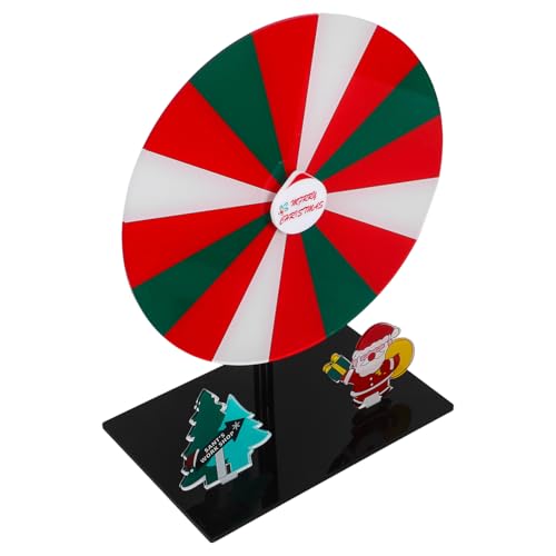 WOONEKY Acryl-dreh-preistrad mit Stabilem Sockel Tragbares Tischspiel für Partys Raffles und Büroveranstaltungen Interaktives Rad für Weihnachtsfeiern und Festliche Spiele WOONEKY Acryl-dreh-preistrad mit Stabilem Sockel Tragbares Tischspiel für Partys Raffles und Büroveranstaltungen Interaktives Rad für Weihnachtsfeiern und Festliche Spiele von WOONEKY