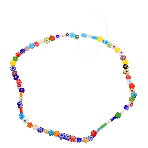 WOONEKY Blumenperlen Strang Blütenform Spacer Perlen für Schmuckherstellung DIY Armband Halskette Bastelperlen zum Auffädeln Vielseitig und Robust WOONEKY Blumenperlen Strang Blütenform Spacer Perlen für Schmuckherstellung DIY Armband Halskette Bastelperlen zum Auffädeln Vielseitig und Robust von WOONEKY