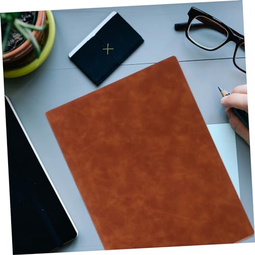 WOONEKY Business Portfolio Organizer aus Braunem Leder Multifunktionale Dokumentenmappe mit Magnetverschluss Flexibler Stifthalter Interner Ordner für Männer für Büro und Außeneinsatz WOONEKY Business Portfolio Organizer aus Braunem Leder Multifunktionale Dokumentenmappe mit Magnetverschluss Flexibler Stifthalter Interner Ordner für Männer für Büro und Außeneinsatz von WOONEKY