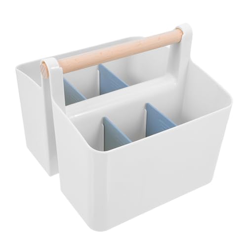 WOONEKY Desk Organizer mit Griff Praktischer Aufbewahrungskorb für Stifte Kosmetik und Kunstbedarf Kleiner Eleganter Organizer Mattem für Schreibtisch und Schule WOONEKY Desk Organizer mit Griff Praktischer Aufbewahrungskorb für Stifte Kosmetik und Kunstbedarf Kleiner Eleganter Organizer Mattem für Schreibtisch und Schule von WOONEKY