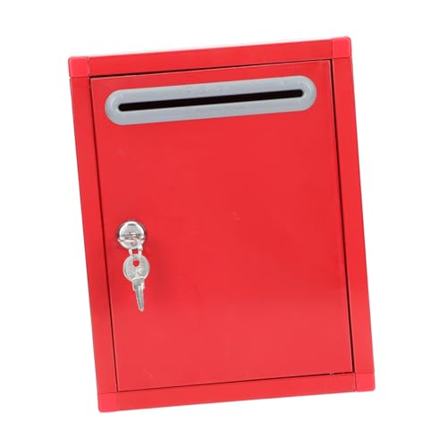 WOONEKY Edelstahl Spendenbox mit Schloss Langlebige Kummerkasten für Briefe und Spenden Vielseitige Abschließbare Vorschlags und Beschwerdebox für Büro Schule und Gemeinnützige WOONEKY Edelstahl Spendenbox mit Schloss Langlebige Kummerkasten für Briefe und Spenden Vielseitige Abschließbare Vorschlags und Beschwerdebox für Büro Schule und Gemeinnützige von WOONEKY