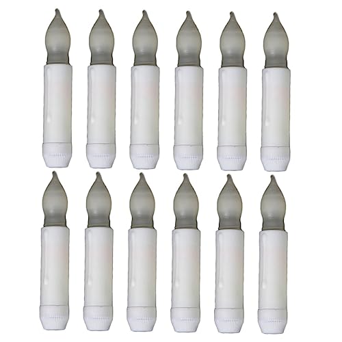 WOONEKY Elektronischer Kerzenlampen-timer Flammenloses Kerzenschmuck-set Kerzenornament Kerzenlampe Für Dekorationen von WOONEKY