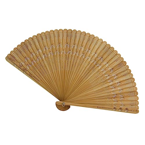 WOONEKY Faltbarer Handfächer aus für Damen Japanischer Design Fächer für Partys Hochzeiten Tanz Home Dekoration Leicht mit Hand zu Bedienen WOONEKY Faltbarer Handfächer aus für Damen Japanischer Design Fächer für Partys Hochzeiten Tanz Home Dekoration Leicht mit Hand zu Bedienen von WOONEKY