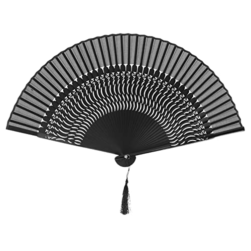 WOONEKY Faltbarer Handfächer mit Quaste Eleganter Chinesischer Tanzfächer für Hochzeiten Partys Tanzaufführungen und Sommerreisen Klassisches Accessoire für Fotografie und Dekoration WOONEKY Faltbarer Handfächer mit Quaste Eleganter Chinesischer Tanzfächer für Hochzeiten Partys Tanzaufführungen und Sommerreisen Klassisches Accessoire für Fotografie und Dekoration von WOONEKY