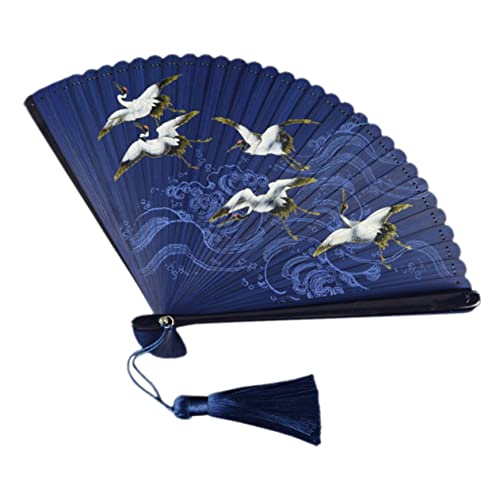 WOONEKY Faltfächer Handgefertigter Retro Fächer für Hochzeiten Partys und Tanz Dekorativer Fächer mit Einzigartigem Design Stabiles und Geräuschloses Faltgerät für Deko und Fotografie WOONEKY Faltfächer Handgefertigter Retro Fächer für Hochzeiten Partys und Tanz Dekorativer Fächer mit Einzigartigem Design Stabiles und Geräuschloses Faltgerät für Deko und Fotografie von WOONEKY