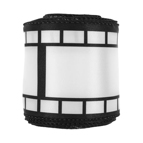 WOONEKY Filmstreifenband Breit für DIY Basteln Partydekorationen Geschenkverpackung Vintage Filmkordel für Kino Themenfeiern und Kreative Wanddeko WOONEKY Filmstreifenband Breit für DIY Basteln Partydekorationen Geschenkverpackung Vintage Filmkordel für Kino Themenfeiern und Kreative Wanddeko von WOONEKY