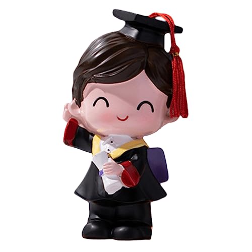 WOONEKY Graduation Cake Dekoration Doctor Doll Cake Topper aus Langlebigem Harz für Kuchen Desserttisch Schreibtisch Wiederverwendbar Niedlich zur Abschlussfeier WOONEKY Graduation Cake Dekoration Doctor Doll Cake Topper aus Langlebigem Harz für Kuchen Desserttisch Schreibtisch Wiederverwendbar Niedlich zur Abschlussfeier von WOONEKY