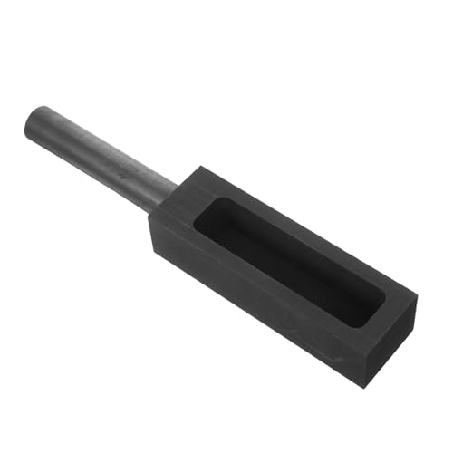 WOONEKY Hochreine Graphit Gussform mit Ergonomischem Griff zum Schmelzen und Gießen von Gold Silber und Legierungen für Professionelle Schmuckherstellung WOONEKY Hochreine Graphit Gussform mit Ergonomischem Griff zum Schmelzen und Gießen von Gold Silber und Legierungen für Professionelle Schmuckherstellung von WOONEKY