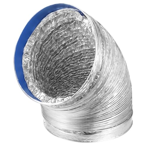 WOONEKY Hochtemperaturbeständiger Aluminium Flexschlauch Feuerfester Lüftungsschlauch für Hvac Abluft Flexible Abluftrohr für Küchen Badezimmer Gewächshaus und Grow Zelt WOONEKY Hochtemperaturbeständiger Aluminium Flexschlauch Feuerfester Lüftungsschlauch für Hvac Abluft Flexible Abluftrohr für Küchen Badezimmer Gewächshaus und Grow Zelt von WOONEKY