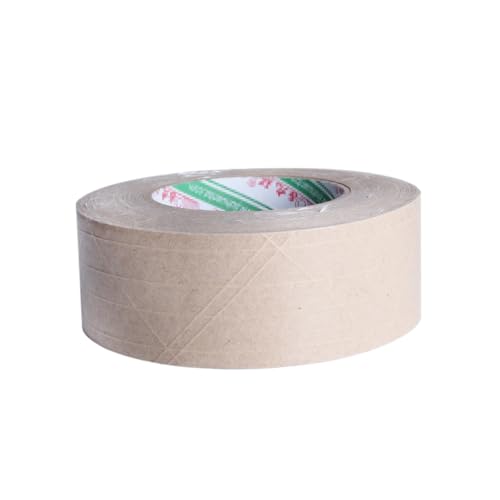 WOONEKY Kraftpapier Klebeband Starkes Reißbares Verpackungsband mit Hoher Klebkraft Für Rahmenverpackung und Abdichtung Wasserfest Abriebfest Flexibel Vielseitig Einsetzbar WOONEKY Kraftpapier Klebeband Starkes Reißbares Verpackungsband mit Hoher Klebkraft Für Rahmenverpackung und Abdichtung Wasserfest Abriebfest Flexibel Vielseitig Einsetzbar von WOONEKY