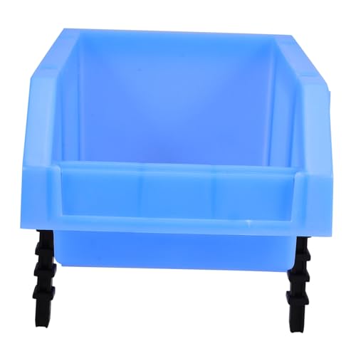 WOONEKY Kunststoff Aufbewahrungsbox mit Deckel Sortierbox für Kleinteile und Werkzeuge Wandmontage Blau Multifunktional und Praktisch für Ordnung im Arbeitsbereich WOONEKY Kunststoff Aufbewahrungsbox mit Deckel Sortierbox für Kleinteile und Werkzeuge Wandmontage Blau Multifunktional und Praktisch für Ordnung im Arbeitsbereich von WOONEKY