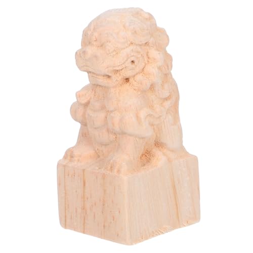 WOONEKY Massive Holzdeko Löwenkopf Finials Geschnitzte Dekorative Postkappen für Möbel Treppengeländer und Möbelpfosten Rustikale Hölzerne Balusterverzierung für Wohn und Büroambiente WOONEKY Massive Holzdeko Löwenkopf Finials Geschnitzte Dekorative Postkappen für Möbel Treppengeländer und Möbelpfosten Rustikale Hölzerne Balusterverzierung für Wohn und Büroambiente von WOONEKY