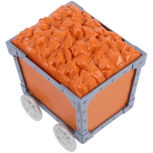 WOONEKY Mini Schatztruhe Kunststoff Minenwagen für Partys Kreative Aufbewahrung Sicheres Material Vielseitig Einsetzbar für Kinderzimmer Dekoration von WOONEKY