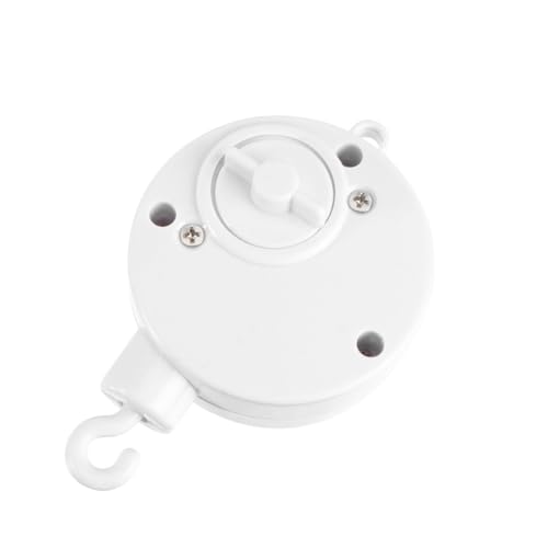 WOONEKY Mobile Musikbox mit Plunger Haken Aufziehbare Spieluhr für Kinderbett Weiß Fördert Visuelle und Auditive Entwicklung DIY fähiger Halter Pausefunktion Beim Abspielen WOONEKY Mobile Musikbox mit Plunger Haken Aufziehbare Spieluhr für Kinderbett Weiß Fördert Visuelle und Auditive Entwicklung DIY fähiger Halter Pausefunktion Beim Abspielen von WOONEKY