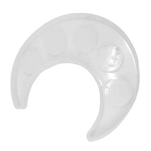WOONEKY Mondförmige Silikonform für Epoxidharz Langlebiges Glattes DIY Resin Gießform Tablett für Handwerkskunst und Dekoration mit Recycelbarem nicht Haftendem Material WOONEKY Mondförmige Silikonform für Epoxidharz Langlebiges Glattes DIY Resin Gießform Tablett für Handwerkskunst und Dekoration mit Recycelbarem nicht Haftendem Material von WOONEKY