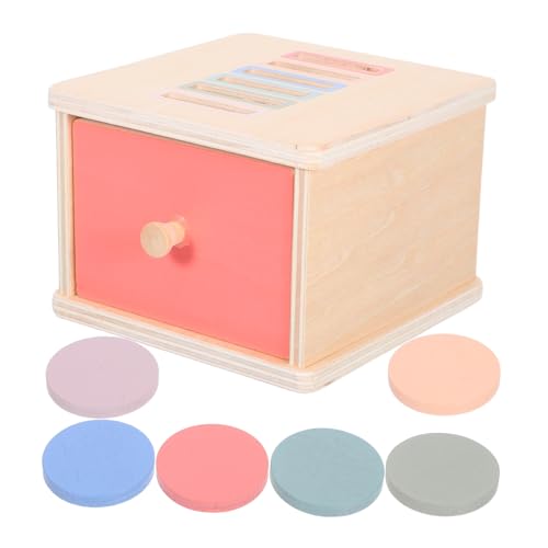 WOONEKY Montessori Holz Farbform Sortierbox für Kleinkinder Jahre Feinmotorisches Lernspielzeug zur Farb Formerkennung Fördert Feinmotorik Gedächtnis und Logisches Denken WOONEKY Montessori Holz Farbform Sortierbox für Kleinkinder Jahre Feinmotorisches Lernspielzeug zur Farb Formerkennung Fördert Feinmotorik Gedächtnis und Logisches Denken von WOONEKY