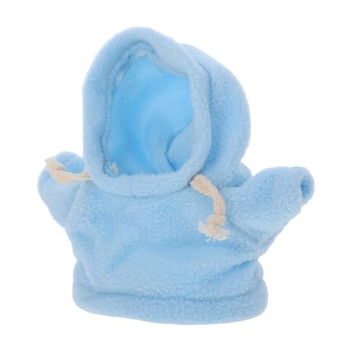 WOONEKY Niedlicher Kleiner Hoodie für 20cm Plüschbär Süßes Puppenkostüm Wiederverwendbare Kleidung Charmantes Accessoire für Dekoration für Puppen und Bären Geeignet von WOONEKY