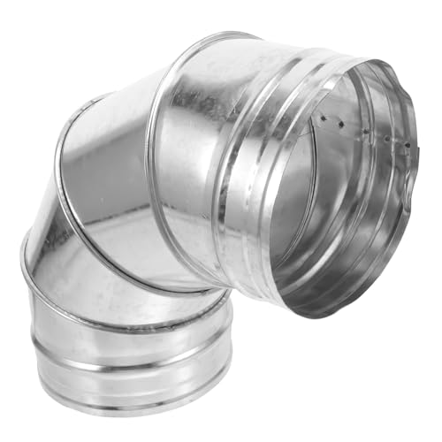 WOONEKY Ofenrohr Bogen Metall Hitzebeständig Installieren Robust und Rostfrei für Küchenbelüftung und Kaminanwendungen WOONEKY Ofenrohr Bogen Metall Hitzebeständig Installieren Robust und Rostfrei für Küchenbelüftung und Kaminanwendungen von WOONEKY