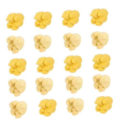 WOONEKY Partyartikel Liefert Schreibwaren 20St Popcorn-Radierer radiergummi kinder radierer kinder Radiergummis Preis- Radiergummis Für Kinder Studentisches Briefpapier von WOONEKY