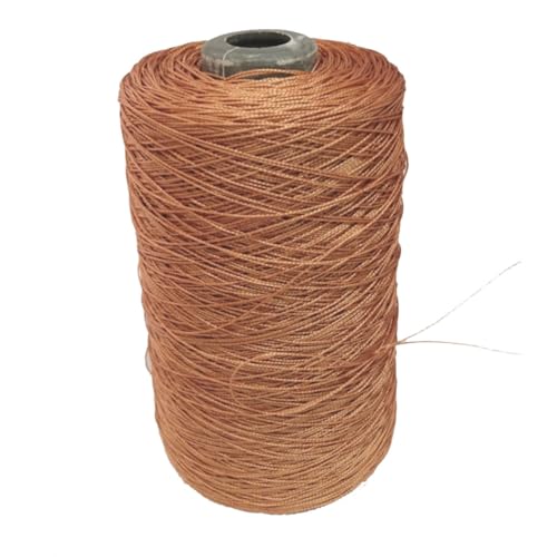 WOONEKY Polyester Nähgarn Braun Robust Für Schuhreparatur Hand Maschinennaht Vielseitig DIY Nähfaden Tailoring Thread Papierrolle Organisiert von WOONEKY