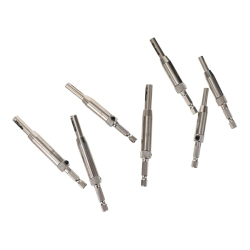 WOONEKY Praktisches Bohrerset für Scharniermontage DIY Hinge Installation Werkzeug Holzbohrer mit Langlebigen Bohrern für Tür Fensterbeschläge von WOONEKY