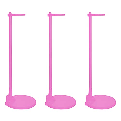 WOONEKY Puppenständer 3 Stück Puppenständer Puppenhalter Für Sammler Pp-Material von WOONEKY
