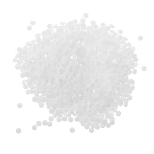 WOONEKY Resin Flatback Rhinestones Weiß Schmucksteine für Nail Art Basteln Hochzeit Kleidung Telefonhüllen DIY Dekoration Langlebig Leicht von WOONEKY