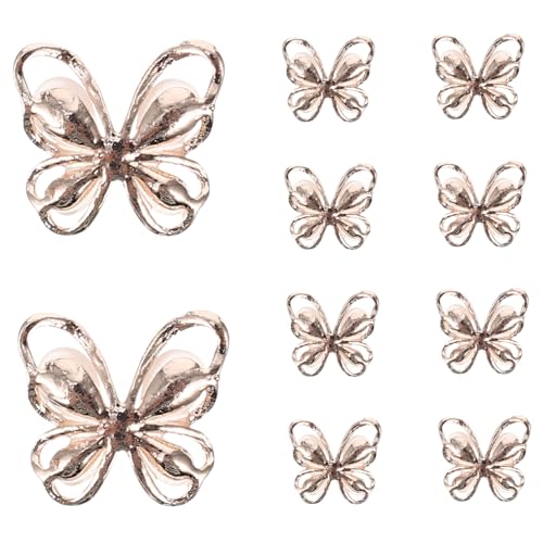 WOONEKY Schmetterling Nagel Charms Edelsteine stein Nail Art Patches Rose Farbe WOONEKY Schmetterling Nagel Charms Edelsteine stein Nail Art Patches Rose Farbe von WOONEKY