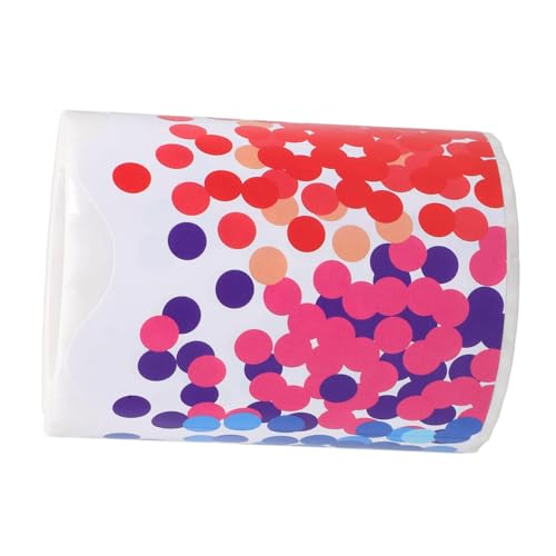 WOONEKY Schwarze Tafel Randaufkleber Bunte Kreispunkte Klassenzimmer Dekoration Selbstklebend Bulletin Board Border Trim für Pinnwände und DIY Bastelprojekte WOONEKY Schwarze Tafel Randaufkleber Bunte Kreispunkte Klassenzimmer Dekoration Selbstklebend Bulletin Board Border Trim für Pinnwände und DIY Bastelprojekte von WOONEKY
