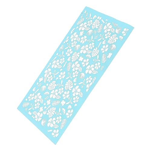 WOONEKY Siebdruck Schablone für Polymer Clay Langlebige Wiederverwendbare Vorlage für Diy Schmuckherstellung Glatte Oberfläche Sicher für Bastler für Clay Crafting Supplies von WOONEKY