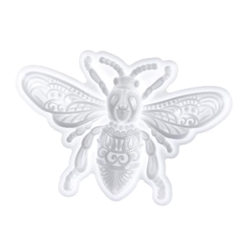 WOONEKY Silikonform Bienenform Flexibel Langlebig Antihaft DIY Tier Schlüsselanhänger Form für Harz Epoxidharz Schmuckherstellung und Bastelbedarf WOONEKY Silikonform Bienenform Flexibel Langlebig Antihaft DIY Tier Schlüsselanhänger Form für Harz Epoxidharz Schmuckherstellung und Bastelbedarf von WOONEKY