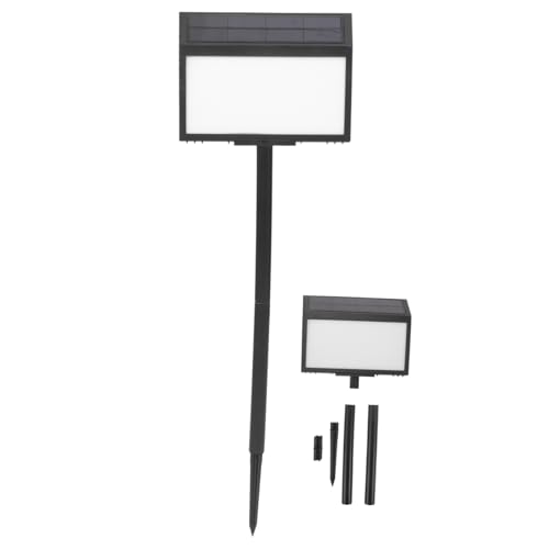 WOONEKY Solar Hausnummernschild mit LED Beleuchtung Automatischer Lichtsensor Solarbetriebene Außenlampe Wand und Bodenmontierbar Lesbare Hausnummer für Draußen Energiesparend und WOONEKY Solar Hausnummernschild mit LED Beleuchtung Automatischer Lichtsensor Solarbetriebene Außenlampe Wand und Bodenmontierbar Lesbare Hausnummer für Draußen Energiesparend und von WOONEKY