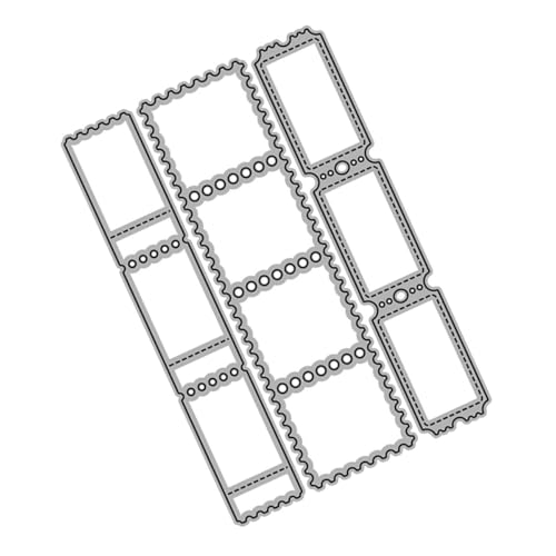 WOONEKY Stanzformen Kohlenstoffstahl für DIY Bastelprojekte Robuste Schneide und Stempelwerkzeuge für Kartenherstellung Scrapbooking und Kreative Gestaltung WOONEKY Stanzformen Kohlenstoffstahl für DIY Bastelprojekte Robuste Schneide und Stempelwerkzeuge für Kartenherstellung Scrapbooking und Kreative Gestaltung von WOONEKY