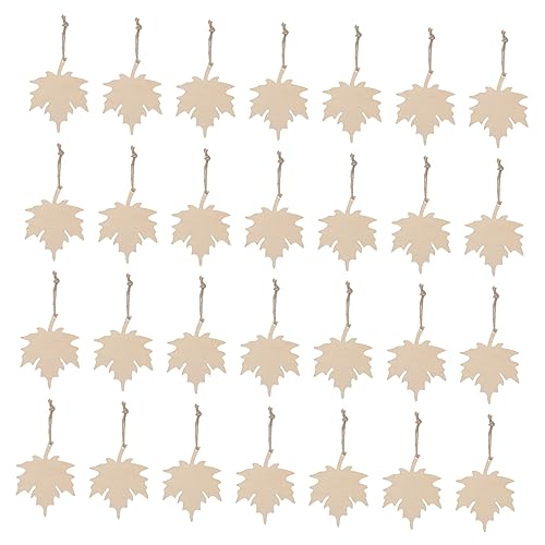 WOONEKY Teiliges Ahornblatt Holzanhänger Bunt DIY Holzscheiben mit Aufhängeschnur Herbstliche Thanksgiving Dekoration Vielseitig Leicht Tragbar für Fest Party und Alltag WOONEKY Teiliges Ahornblatt Holzanhänger Bunt DIY Holzscheiben mit Aufhängeschnur Herbstliche Thanksgiving Dekoration Vielseitig Leicht Tragbar für Fest Party und Alltag von WOONEKY