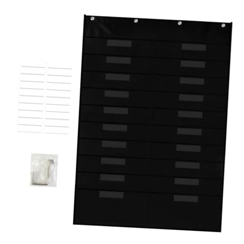 WOONEKY Wandhängender Dateiordner Organizer Xin Schwarze Aufbewahrungstasche für Klassenzimmer Tür Mail Ablage Flexibel Robust Einfach zu Hängen WOONEKY Wandhängender Dateiordner Organizer Xin Schwarze Aufbewahrungstasche für Klassenzimmer Tür Mail Ablage Flexibel Robust Einfach zu Hängen von WOONEKY