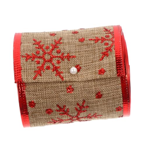 WOONEKY Yards Weihnachts-dekoband Goldgeprägt Breites Geschenkband für DIY Handwerk Hochzeit Weihnachtsgeschenke Haltbares Bastelband für Geschenkverpackung und Haarstyling WOONEKY Yards Weihnachts-dekoband Goldgeprägt Breites Geschenkband für DIY Handwerk Hochzeit Weihnachtsgeschenke Haltbares Bastelband für Geschenkverpackung und Haarstyling von WOONEKY