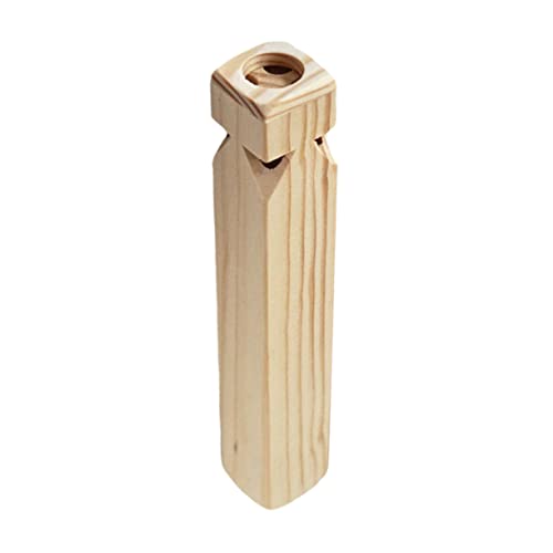 WOONEKY Zugpfeife für Holz Lustiges Musikinstrument Kreativität und Musikalität und Spaß der Freizeit ohne Muster von WOONEKY