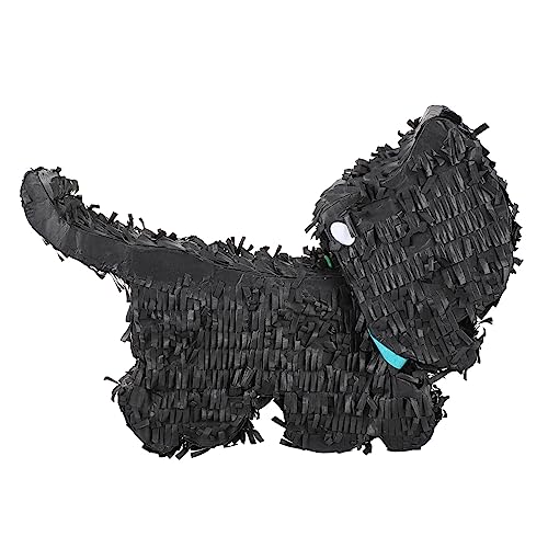 WOONEKY Kleine Schwarze Hundepiñata Piñata-spielzeug in Hundeform Pinata-süßigkeitsspielzeug Mexikanische Piñatas Piñata Für Partygeschenke Mini-spielzeug Kind Schmücken Draussen Papier von WOONEKY