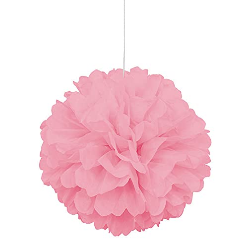 WOOOOZY NEU Pompom / Blume aus Papier, Raumdeko zum Aufhängen für Geburtstag, Hochzeit, Party & Co., Größe: ca. 40 cm, Farbe: Rosa von PAPSTAR
