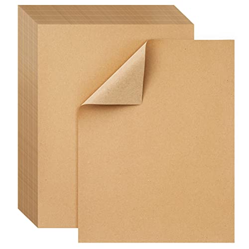 50 Blätter Kraftpapier A4, Kraftpapier A4, Braunes Kraftpapier Karton, Kartonpapier zum Basteln Hochzeit Einladungen, Menükarten- Craft Papier zum Drucken und Schreiben 50 Blätter Kraftpapier A4, Kraftpapier A4, Braunes Kraftpapier Karton, Kartonpapier zum Basteln Hochzeit Einladungen, Menükarten- Craft Papier zum Drucken und Schreiben von WOOWAIR