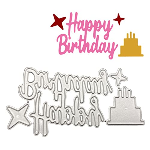 WOOXDYUK Alles Gute zum Geburtstag-Stanzformen,Stanzbögen - Alles Gute zum Geburtstag Stanzmaschine mit, Scrapbooking Prägeschablonen für DIY Handwerk, Fotopapier, Karten und Mehr WOOXDYUK Alles Gute zum Geburtstag-Stanzformen,Stanzbögen - Alles Gute zum Geburtstag Stanzmaschine mit, Scrapbooking Prägeschablonen für DIY Handwerk, Fotopapier, Karten und Mehr von WOOXDYUK