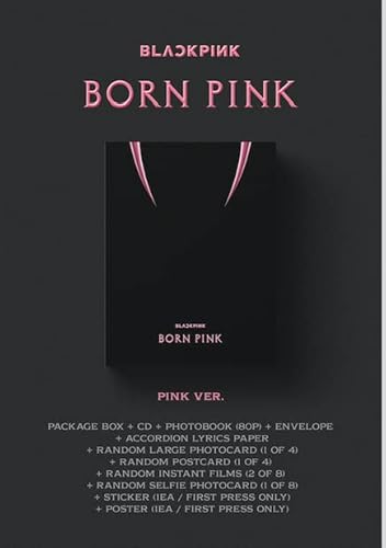 YG WORKS YG WORKS BLACKPINK 2. ALBUM – BORN PINK PINK Ver. Paket-Box-Set. Bezogen auf den Aufzählungspunkt: Mittel von WORKS