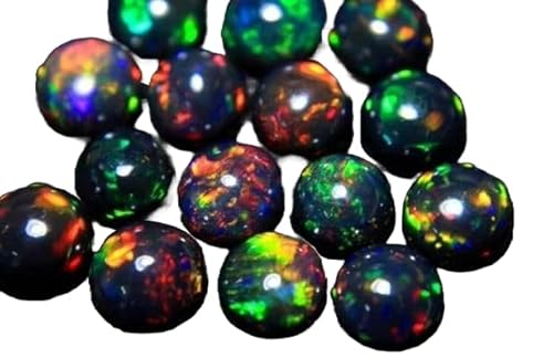 6MM Black Ethiopian Opal, 1Pcs Cabochon Rare Quality Black Ethiopian Opal, 1Pcs ROUND Cabochon Ethiopian Opal Cabochon Natural welo opal multi fire opal loose Gemstone For Jewelry Making 6MM Black Ethiopian Opal, 1Pcs Cabochon Rare Quality Black Ethiopian Opal, 1Pcs ROUND Cabochon Ethiopian Opal Cabochon Natural welo opal multi fire opal loose Gemstone For Jewelry Making von WORLD WIDE GEMS