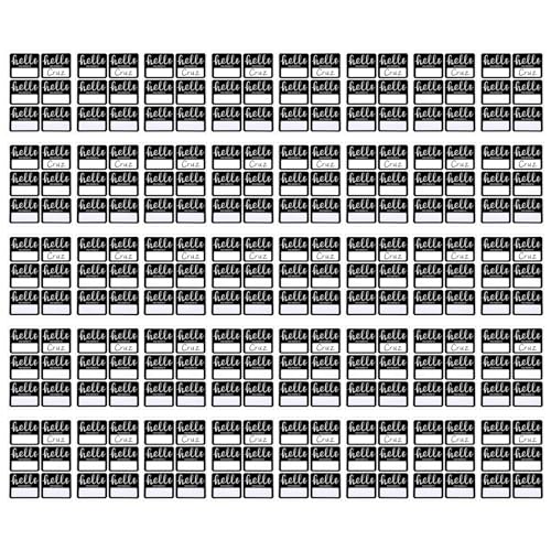 240pcs Hallo Name Label Aufkleber Schwarzer Weißer Name Abzeichen Für Themenbezogene Party Kinderschulbürokonferenzen 240pcs Hallo Name Label Aufkleber Schwarzer Weißer Name Abzeichen Für Themenbezogene Party Kinderschulbürokonferenzen von WOURRD